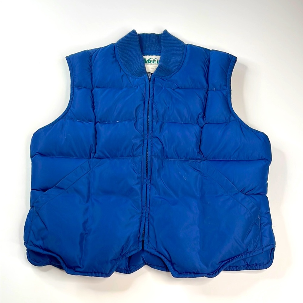REI Blue Puffer Vest